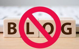 stop met bloggen